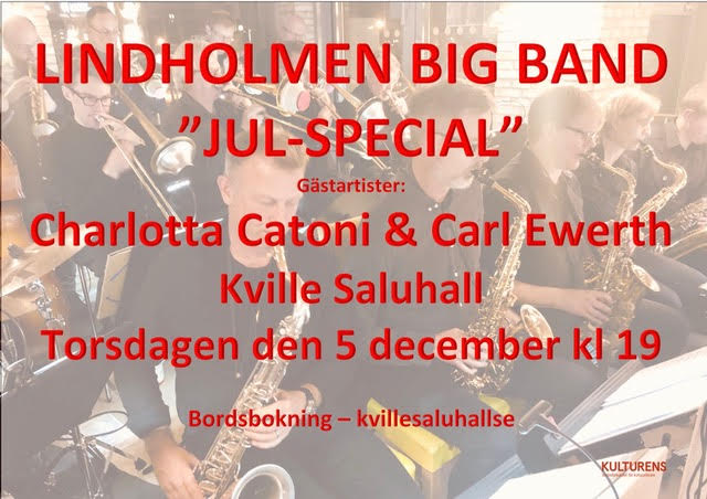 Denna bild har ett alt-attribut som är tomt. Dess filnamn är Lindholmen-Big-Band-5-December-2019.jpg